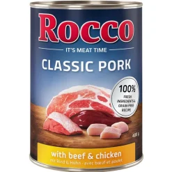 Rocco Classic Pork -säästöpakkaus 12 x 400 g