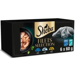 Sheba Filets -säästöpakkaus 36 x 60 g