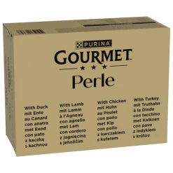 96 x 85 g Gourmet Perle + 12 x 85 g Meren antimia kastikkeessa kaupan päälle!